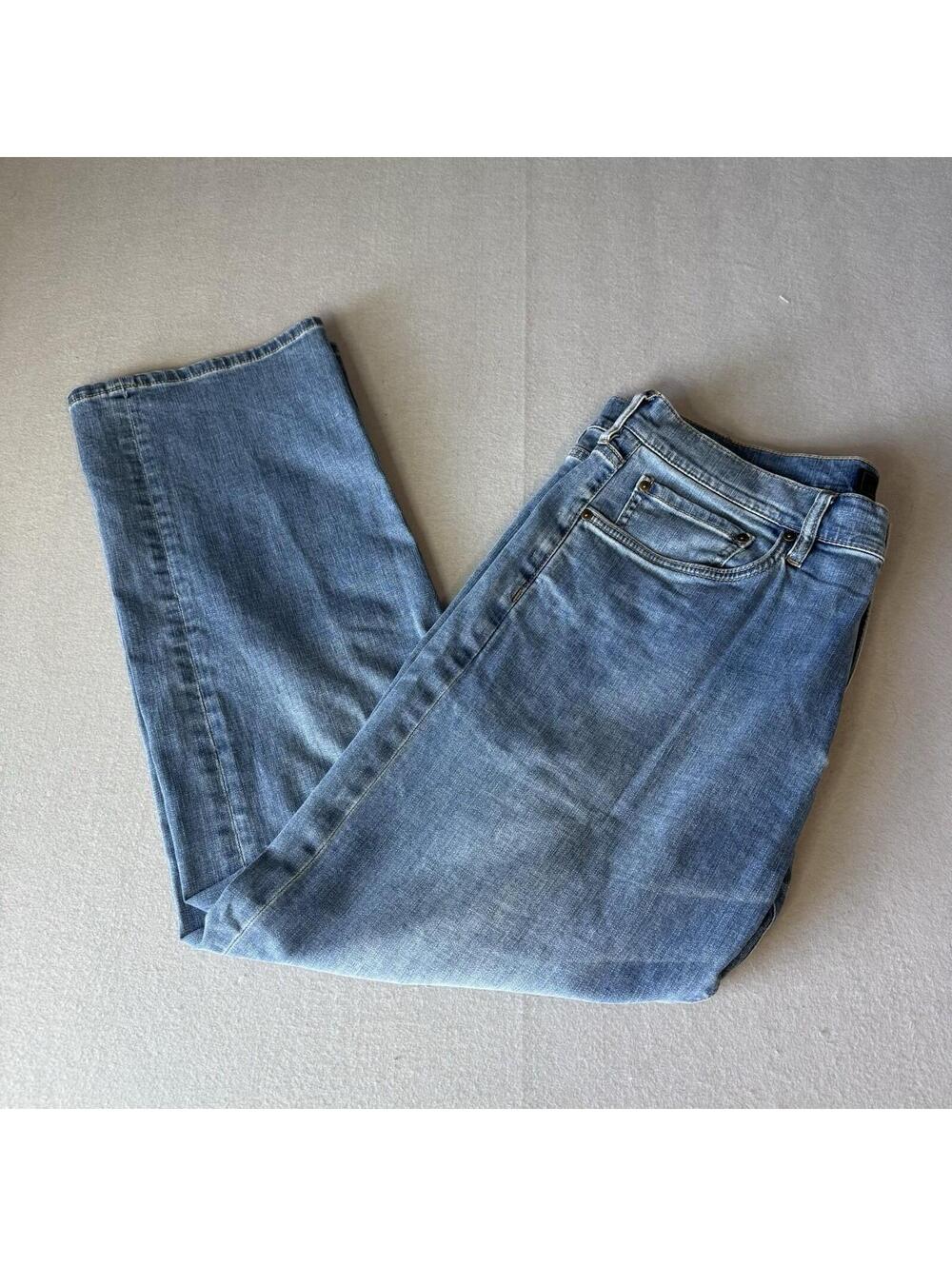 Jos A Bank Reserve Jeans Mens 35x30 Blue‎ Relaxed Fit Medium Wash Denim